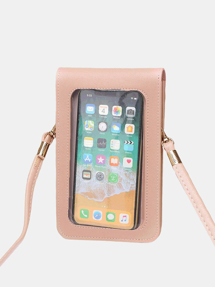 Women 6.3 Inch Touch Screen Crossbody Bag Phone Bag