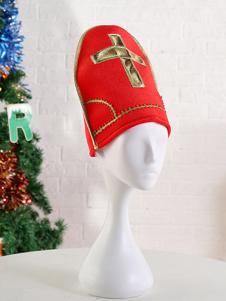 Festive Christmas Outdoor Dance Party Cosplay Brimless Hat