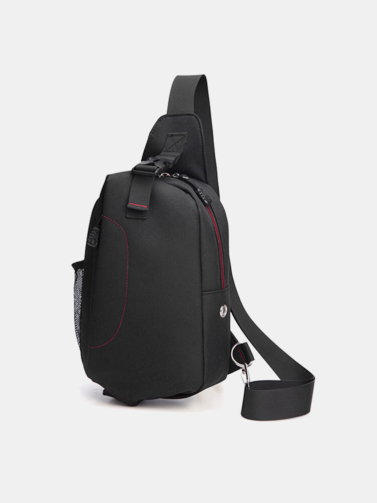 Men Canvas Casual Outdoor Sport Multi-functional Shoulder Crossbody Bag