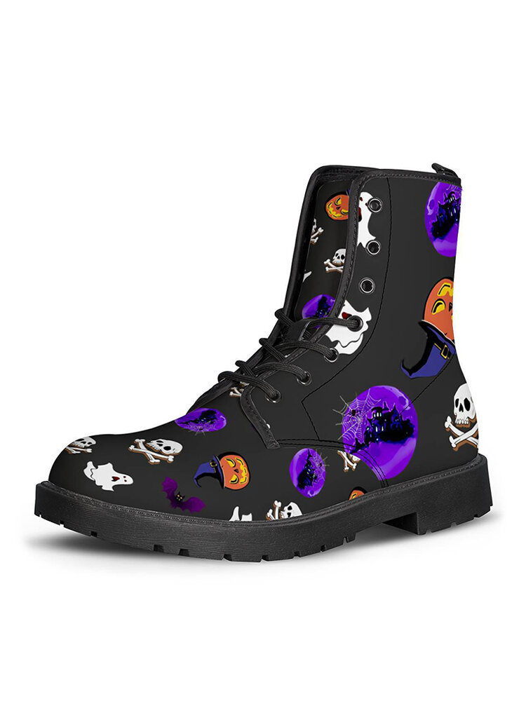 Plus Size The Best Halloween Tooling Boots In Haunted House For Women