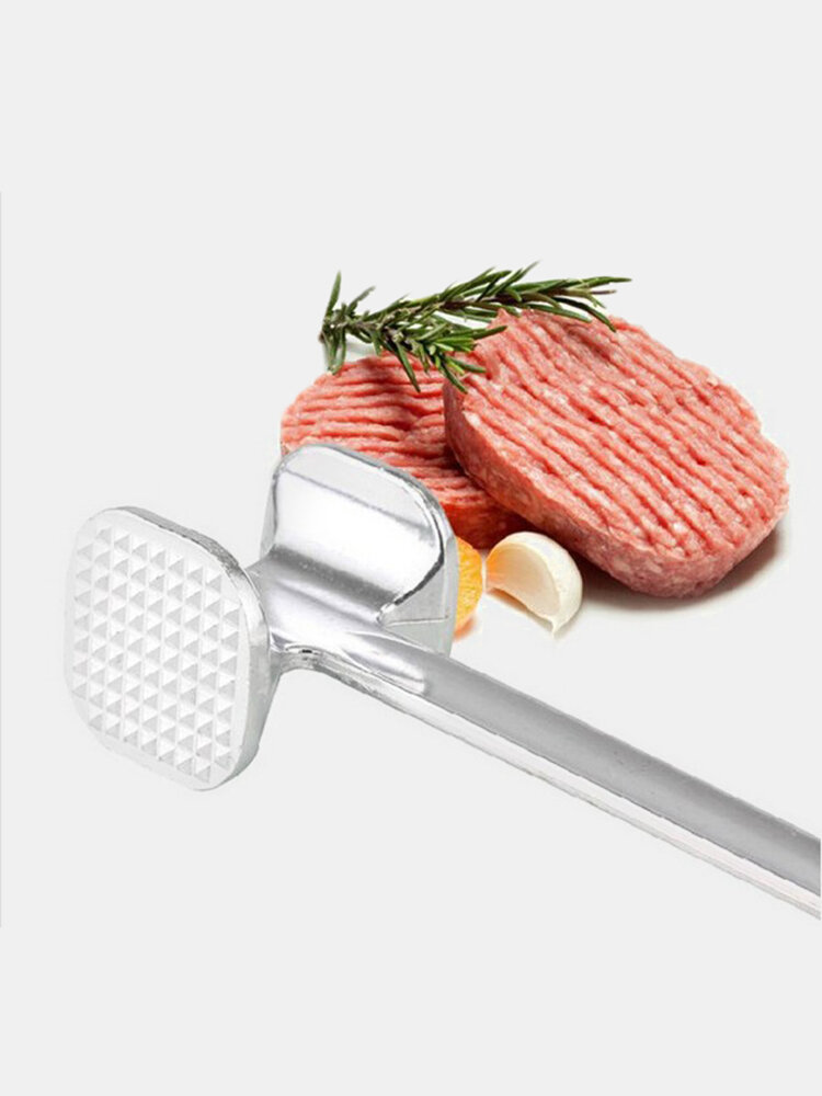 Aluminium Metal Meat Mallet Tenderizer Steak Beef Chickens Hammers Kitchen T bw