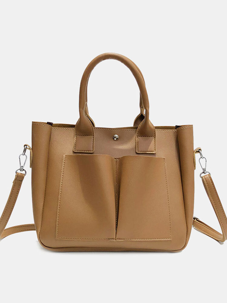 Women Large Capacity Multi-pocket Handbag Crossbody Bag