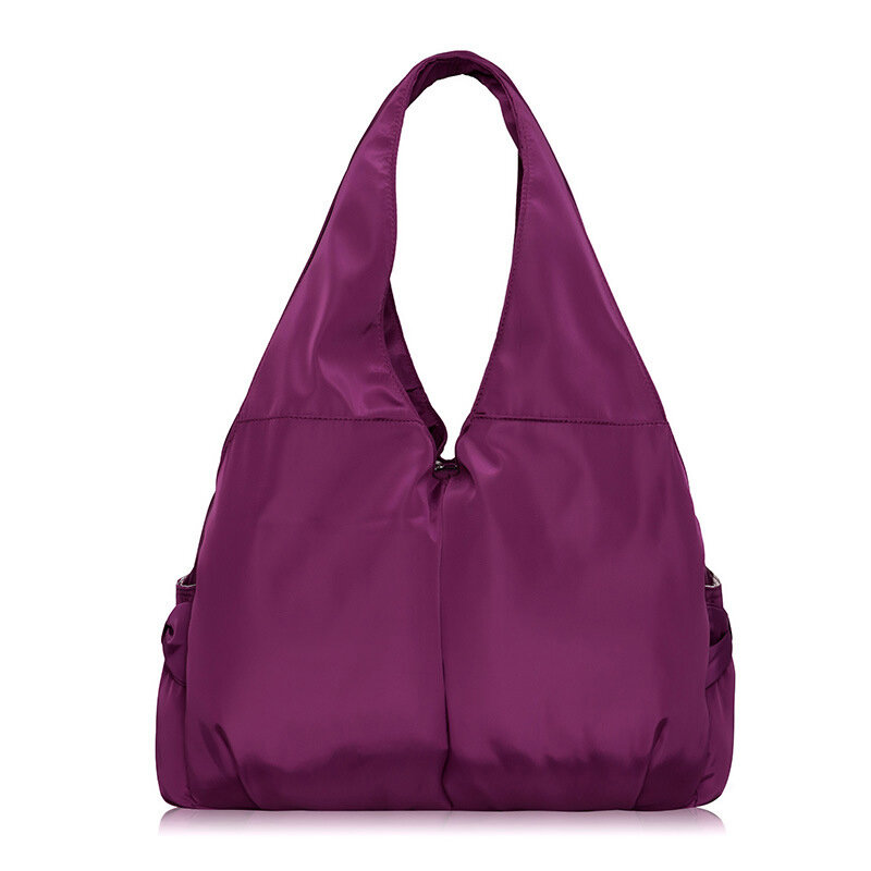 CHIBAO Nylon Light Tote Bags Casual Summer Beach Shoulder Bags Shopping Bags