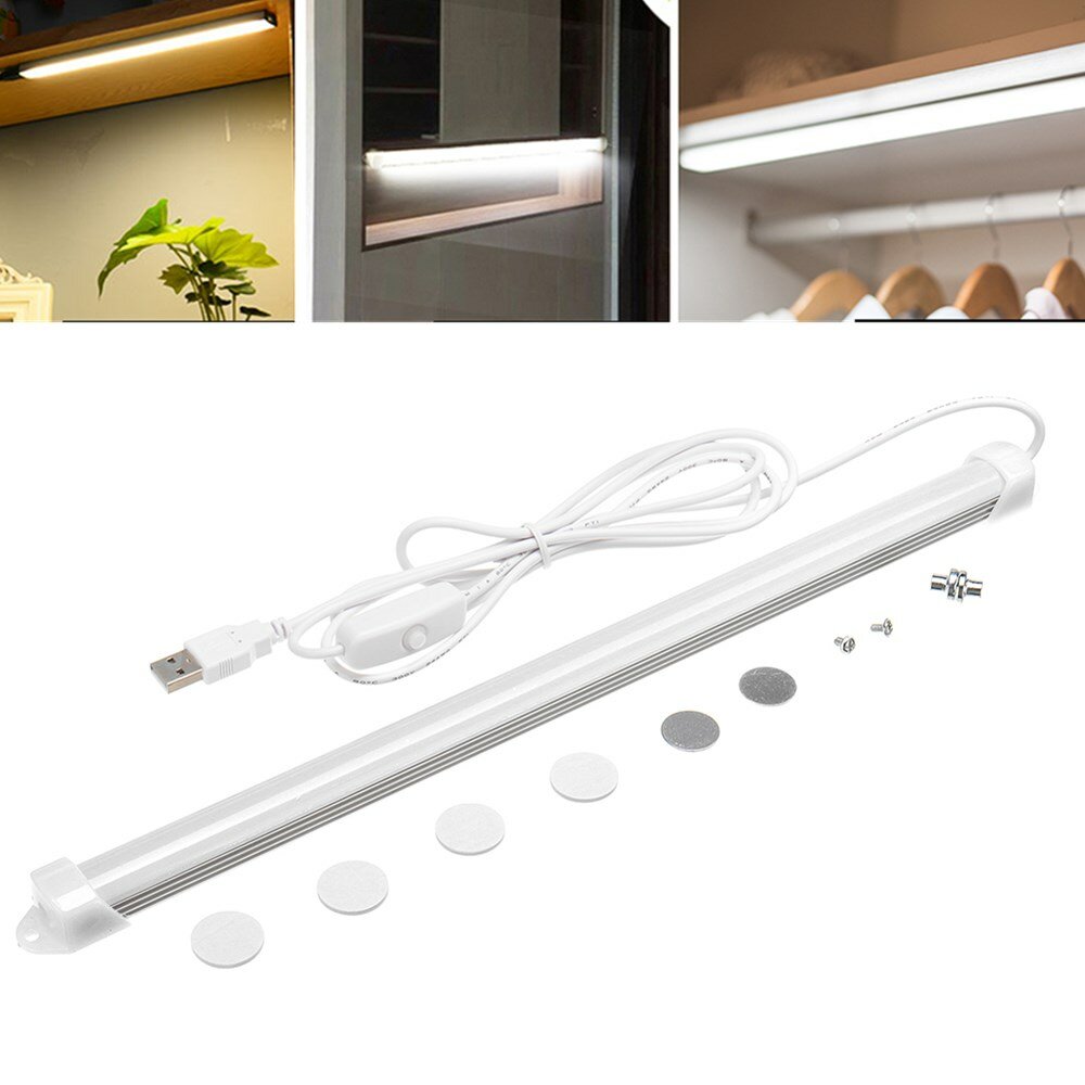 

LED 5W Strip Bar Light Tube Lamp Kitchen Cupboard Under Cabinet Switch Sensor