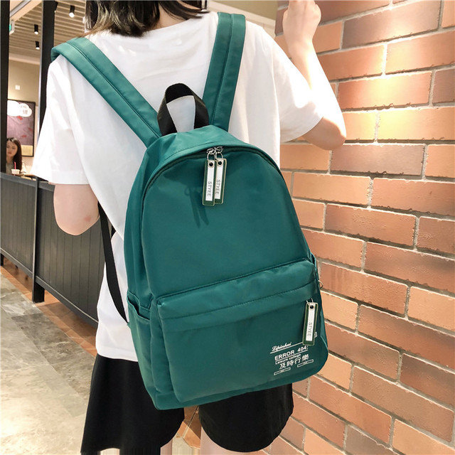 Waterproof New Female Harajuku High School Student Backpack Girlfriends Campus Backpack Canvas Bag