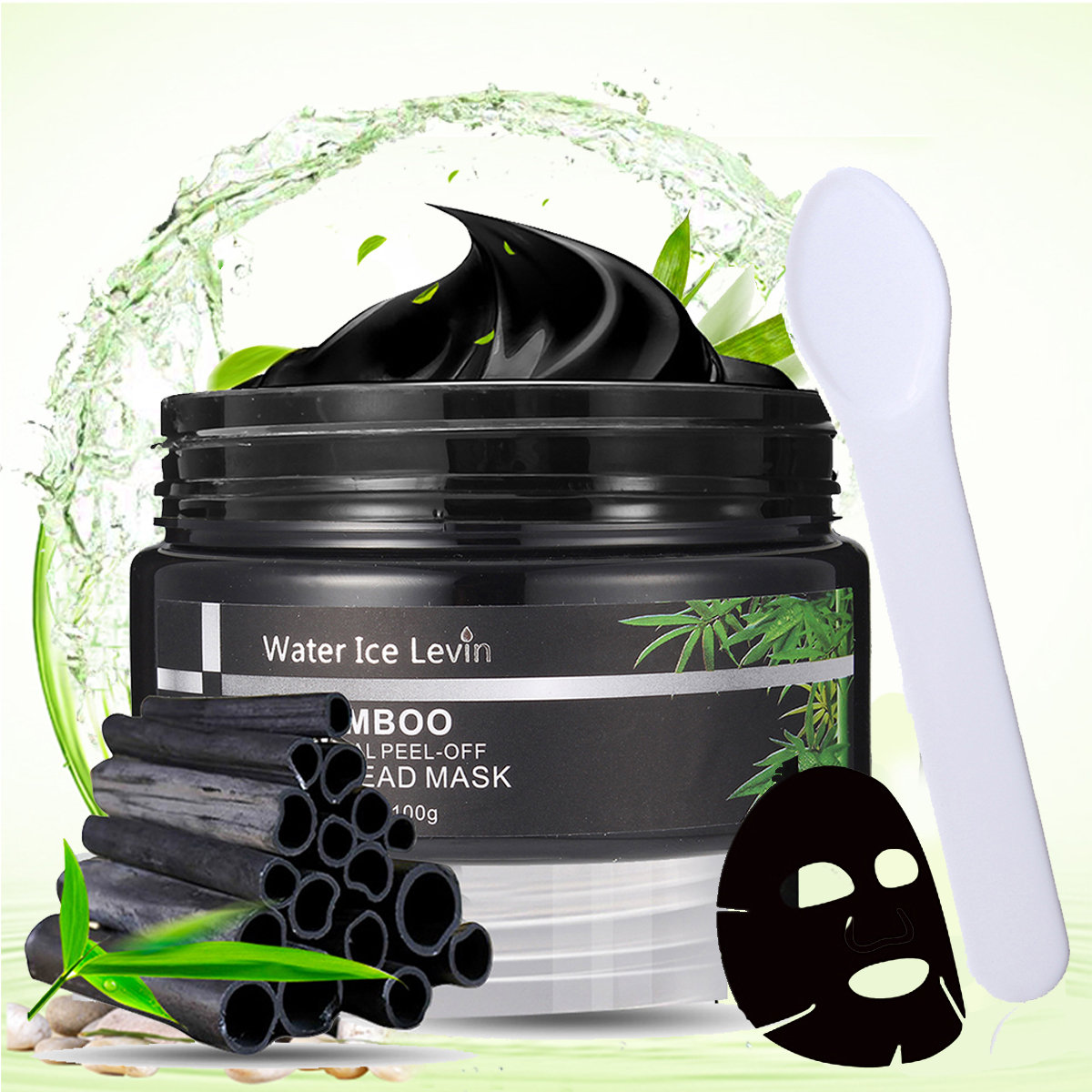 Bamboo Charcoal Blackhead Mask Black Masks Peel-off Cleansing Acne Oil Control Face Care