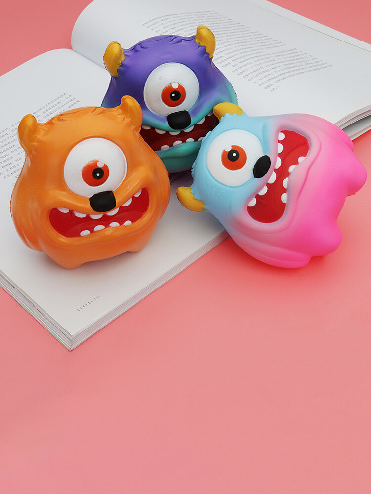 One-eyed Monster Squishy low Rising Cartoon Gift Collection Soft Toy