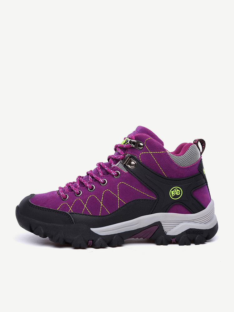 

Women Round Toe Causual Antiskid Wearable Sports Outdoor Shoes, Red;purple;black