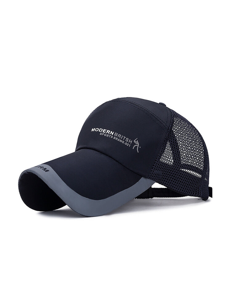 Men Women Summer Quick-Drying Mesh Baseball Cap Outdoor Sport Breathable Hat