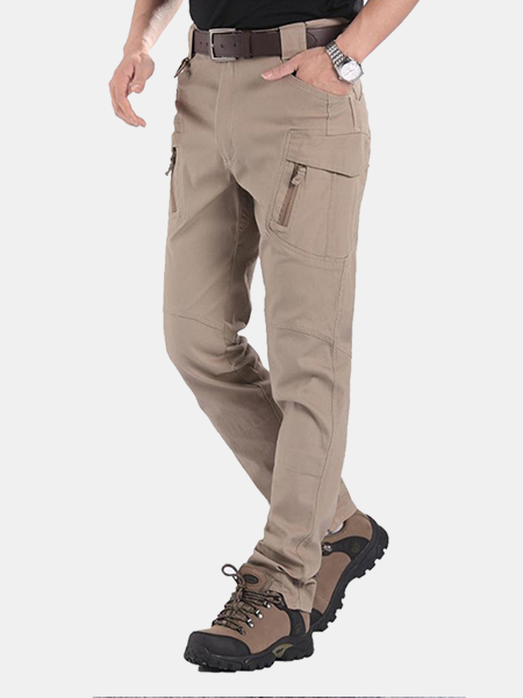 Mens Outdoor High-elastic IX9 City Tactical Cargo Pants Combat SWAT Army Military Pants