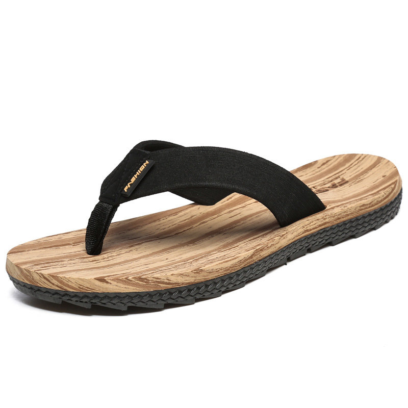 Large Size Men Clip Toe Slip Resistant Wear Resistant Water Slippers