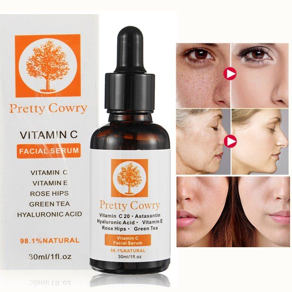 

30ml Vitamin C Essence Anti Aging Whitening Moisturizing Natural Facial Skin Care Serum Face Care