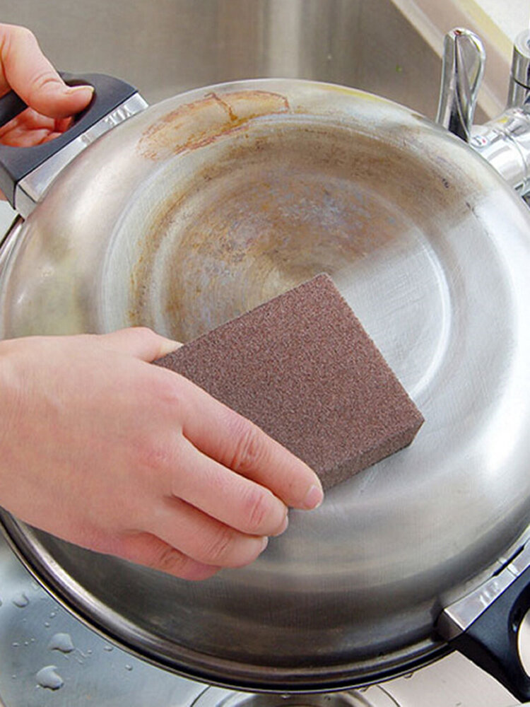 Kitchen Nano Toallita de esponja de esmeril Escala Esponja de limpieza Además de la esponja de descontaminación de óxido