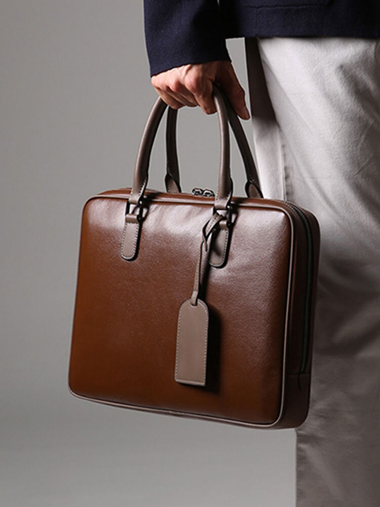 Men Business Handbag Casual Multifunction Laptop Bag