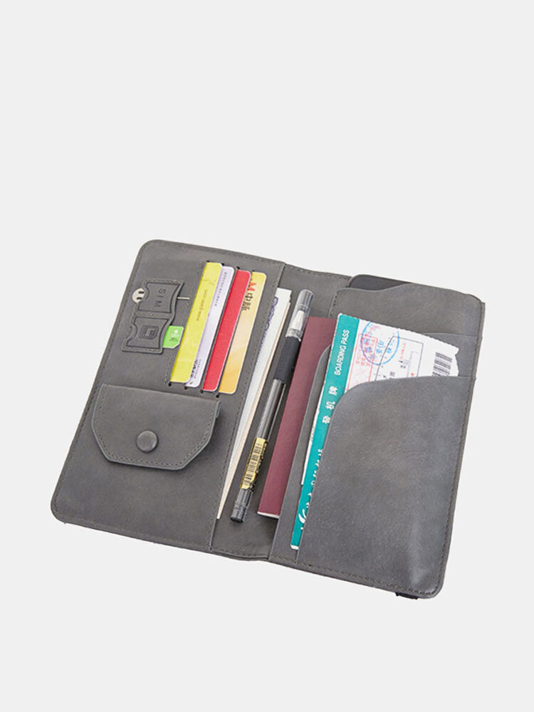 Passport Multifunctional Travel Outdoor Phone Holder Organizer Wallet Purse