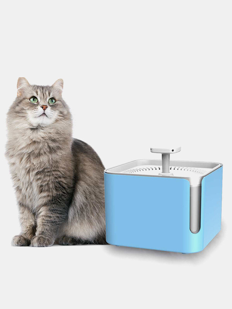 3L WIFI Pet Smart Automatic Circulating Water Dispenser Pet Water Fountain Silent Cat Drinking Water Dispenser Electric Feeder Bowl Cats Dogs Drinking Fountain