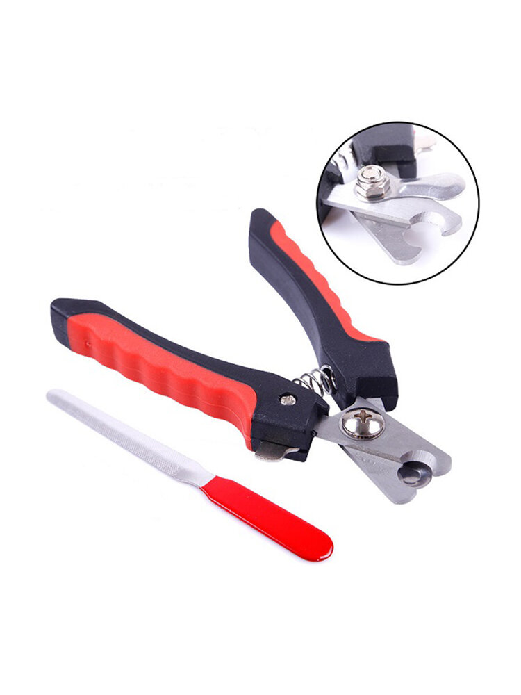 Pet Grooming Products High-Grade Nail Clippers Nail Scissors Safety Nail Clippers Sickle Two-Piece