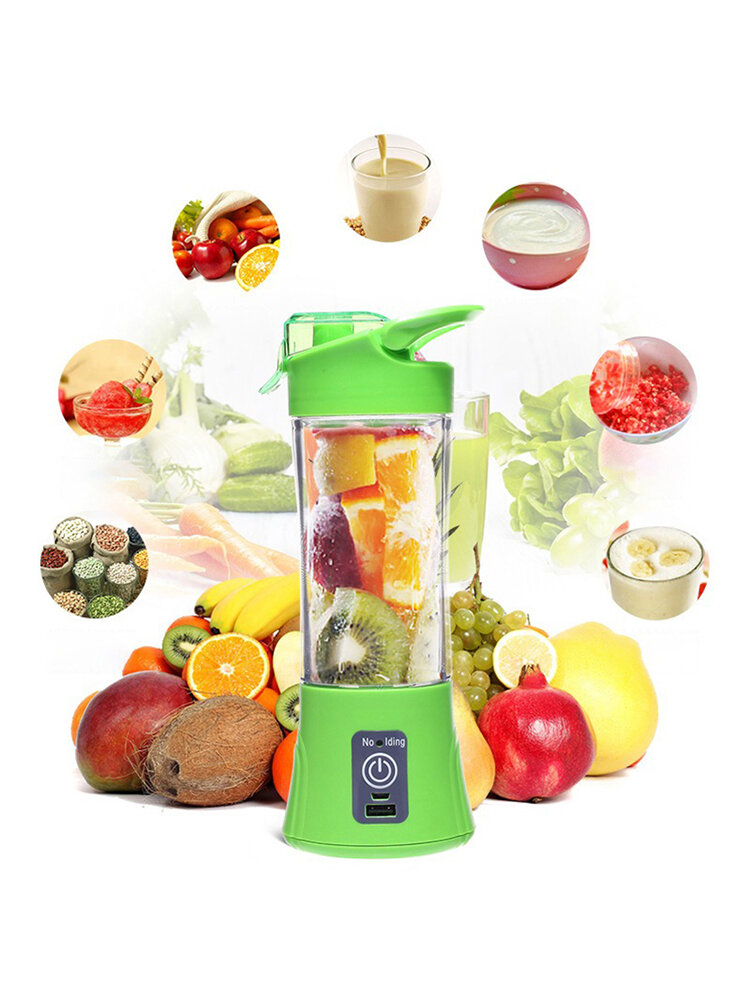 400ML MINI Juicer Rechargeable Multi-function Electric Juice Cup Home Portable Juice Cup 