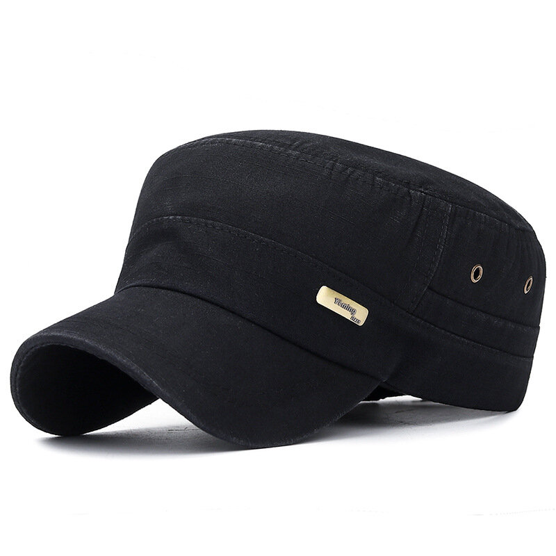 black military cap