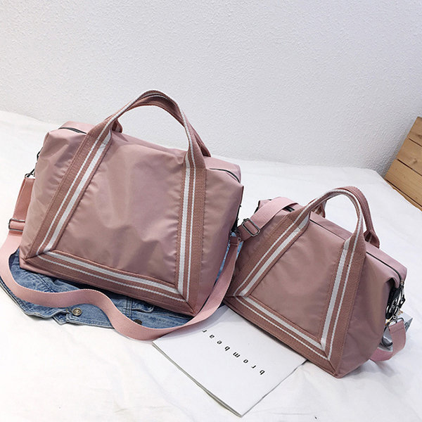 Lightweight Waterproof Oxford Handbag Sports Gym Bag Travel Bag For Women