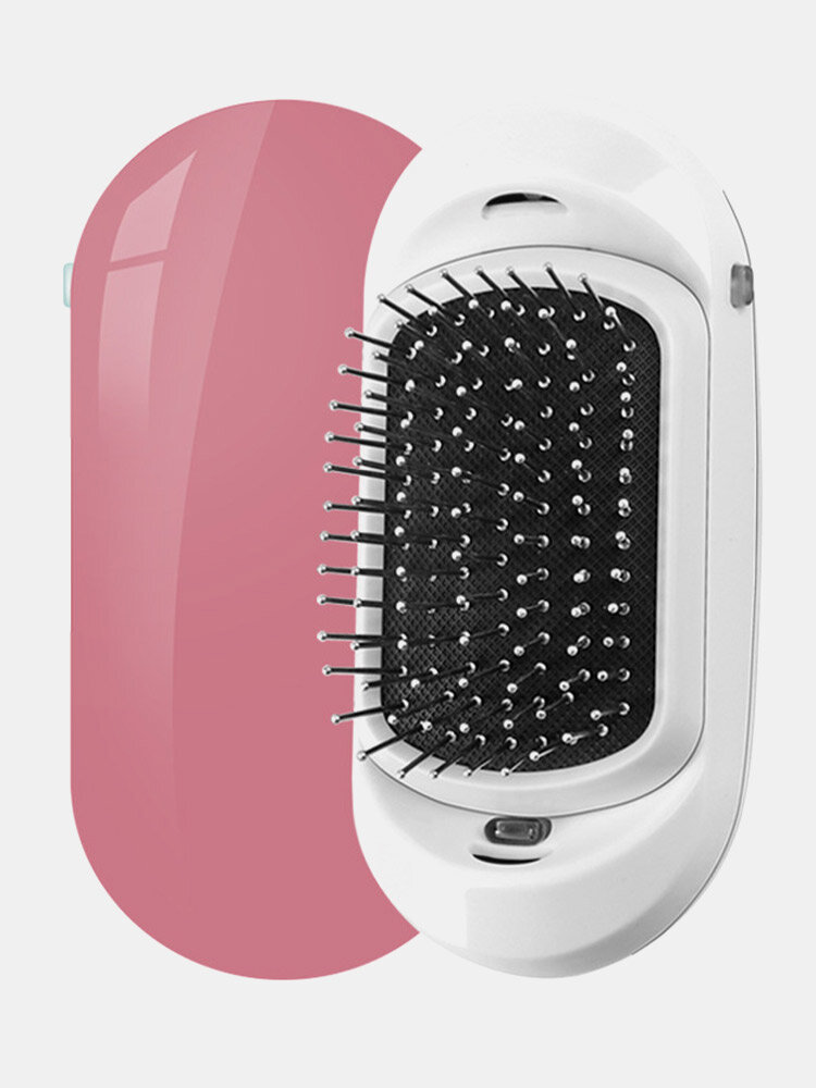 Negative Ion Hair Straightening Comb Anti-static Vibration Massage Portable Air Cushion Hairdressing Comb