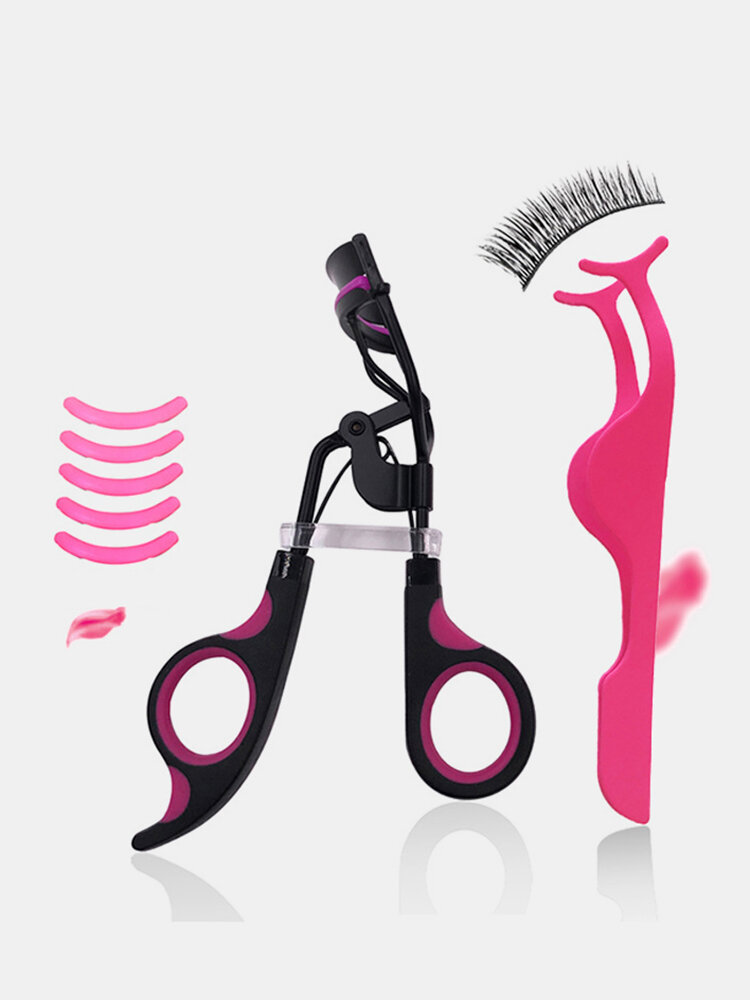 7 Pcs Eyelash Curler Set Curling Eyelash Extension Device Eyelash Curler Replacement Strip Kit