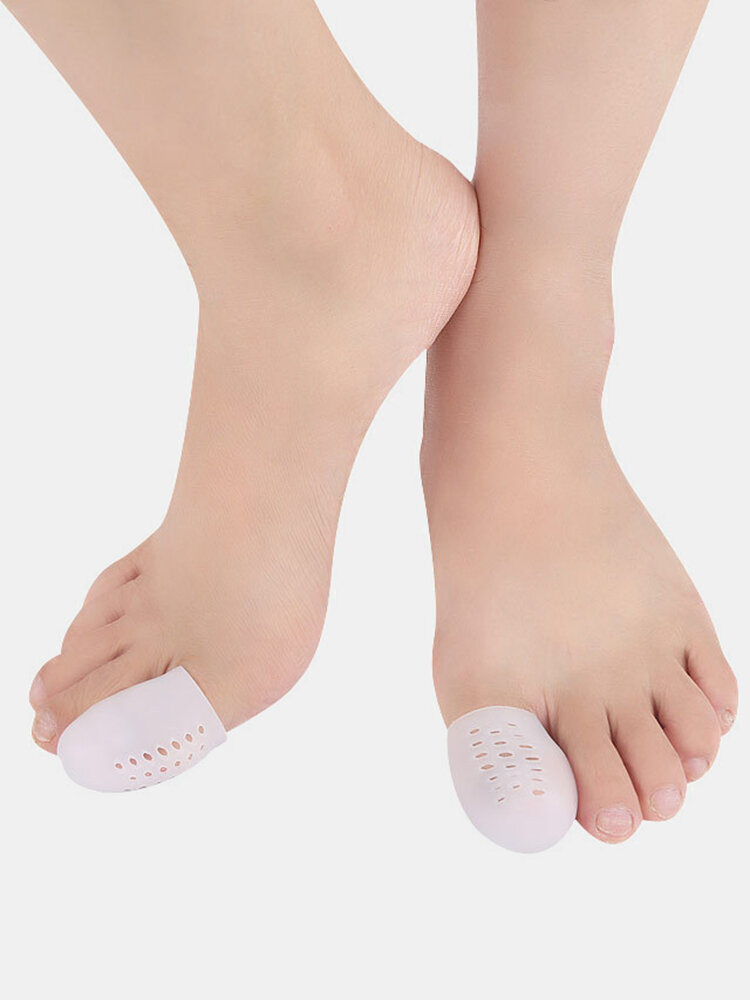 1 paire SEBS housse de protection des orteils talons hauts protecteur d'usure orteil couverture séparée soins des pieds personnels