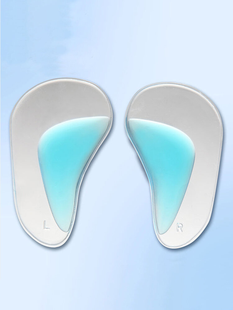 Flatfoot Orthotics Silicone Arch Support Pad Foot Correction Insole Feet Massage Care