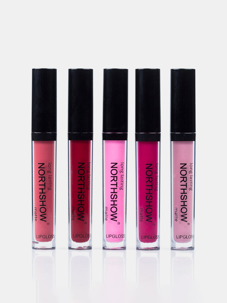 NORTHSHOW Matte Liquid Lipstick Waterproof  Makeup Lipgloss Velevt Lip Gloss