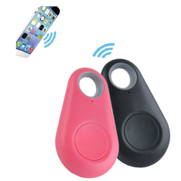

Pet Dog Anti-lost Tracker Smart Bluetooth Tracer Locator Tag Alarm Tracer Finder, Pink;black