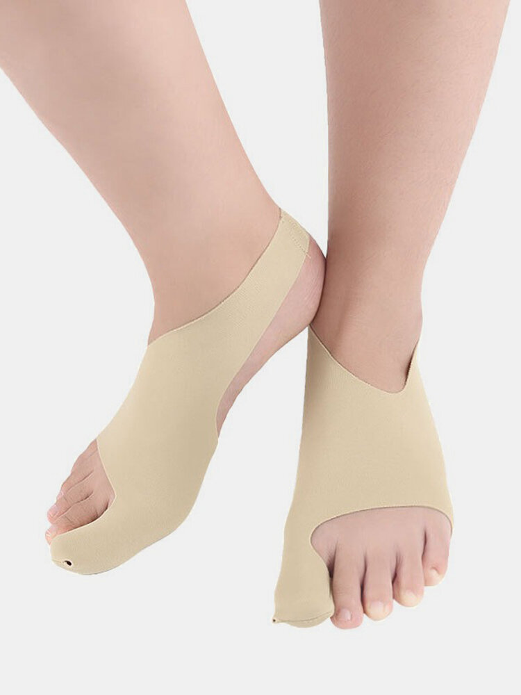 पुरुष महिलाओं के बड़े पैर की अंगुली की पट्टी सुधार उच्च लोचदार विरोधी स्क्वाट मोच पैर रक्षक