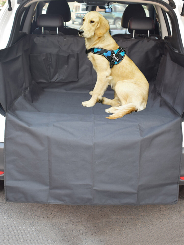 

Extended Length Pet Car Back Seat Cover Mat, Black
