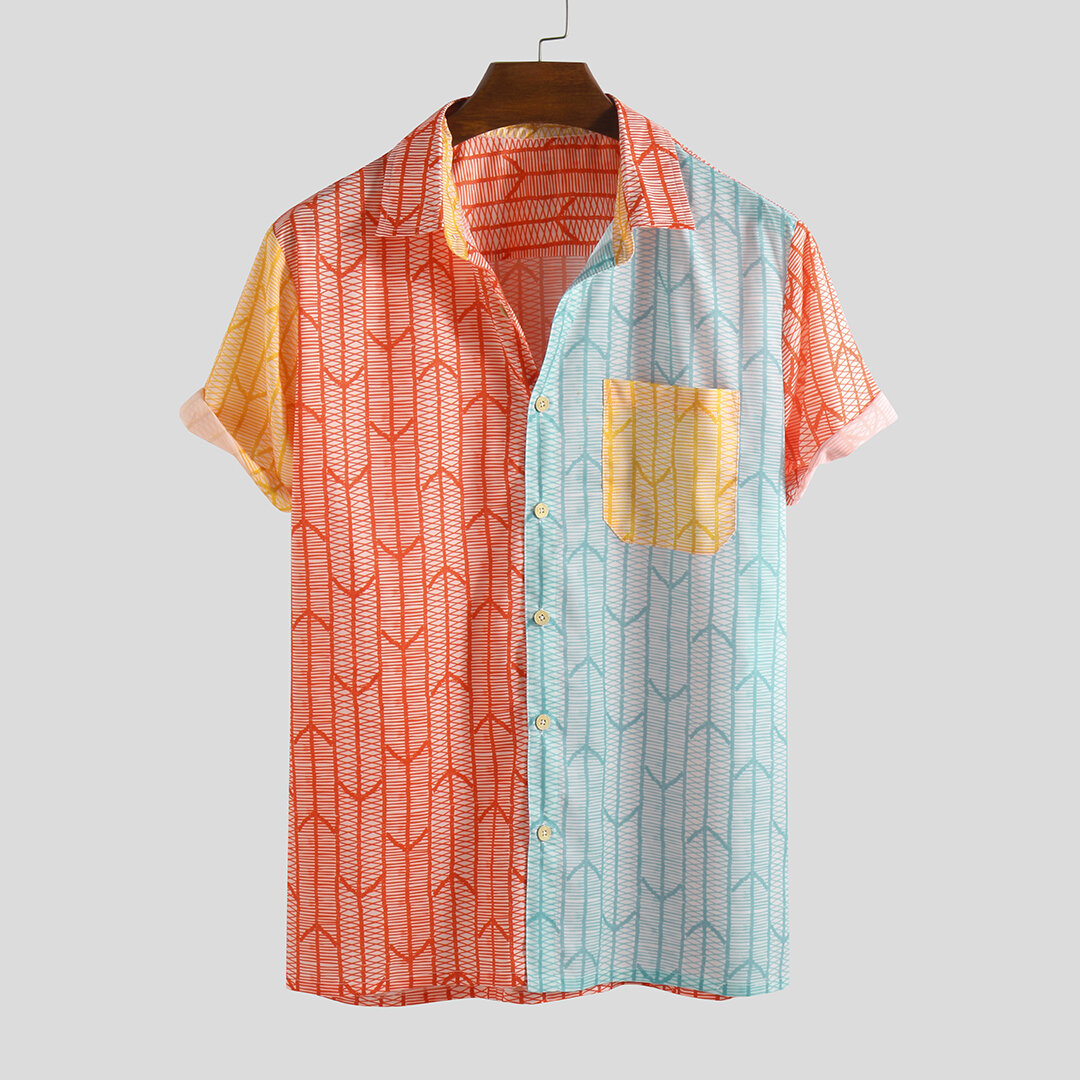 Hit Color Printed Shirts