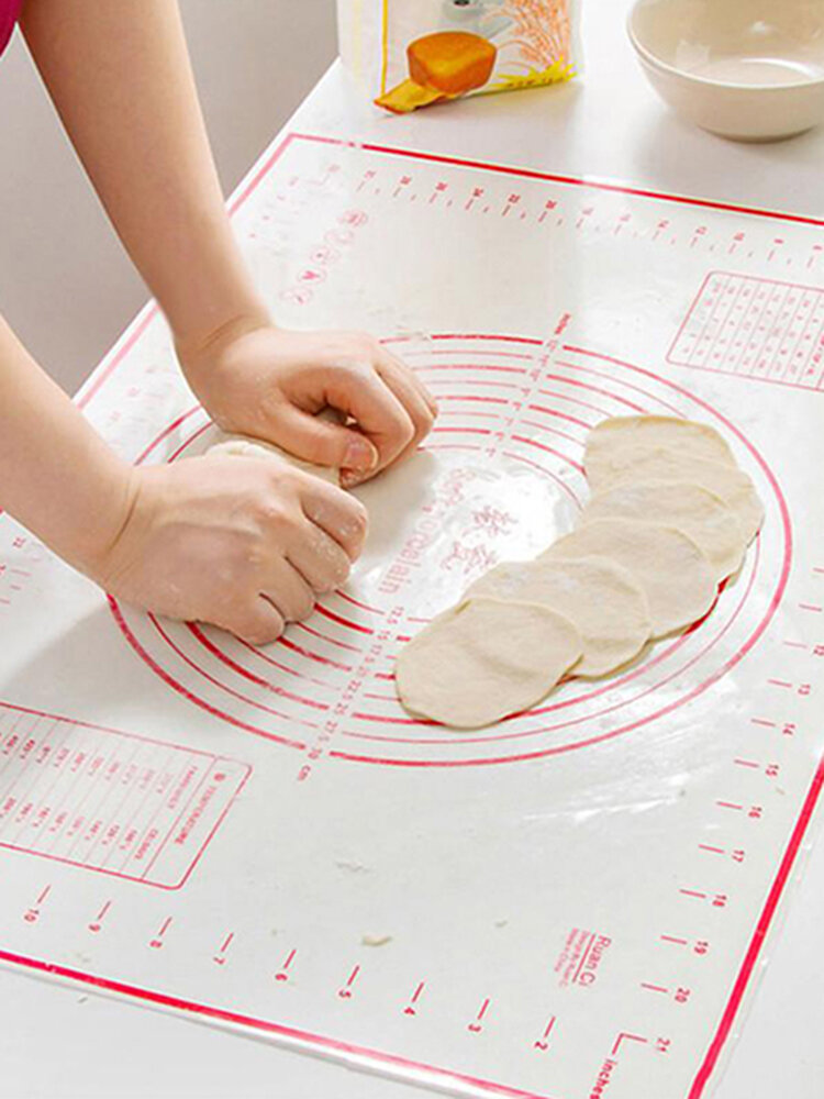 Kitchen Silicon Fiberglass Rolling Dough Sheet Cake Pastry Cake Oven Pad Mat Pasta Cooking Tools