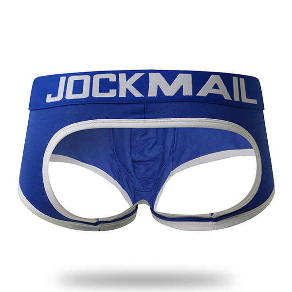 jockmail Sexy Soft Cotton Jockstrap Breathable Bara Buttocks Boxer ...