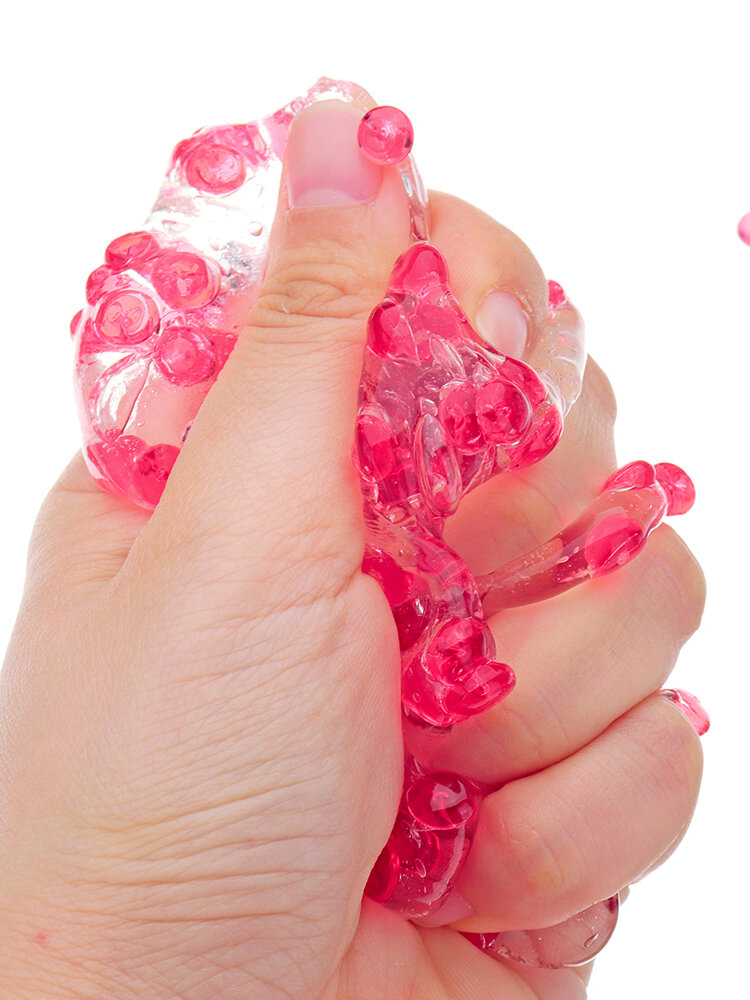 Slime de perlas mezcladas transparentes DIY Juguete de regalo para aliviar el estrés