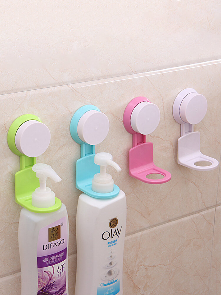 Bathroom Seamless Shampoo Shower Gel Hanger Suction Cup Bathroom Shelf