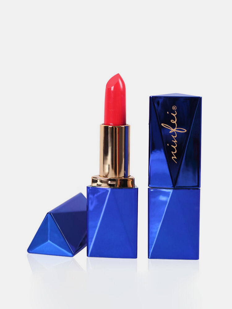 Blue Triangle Matte Lipstick Long-Lasting Moisturizer Non-fading Lipstick Lip Makeup
