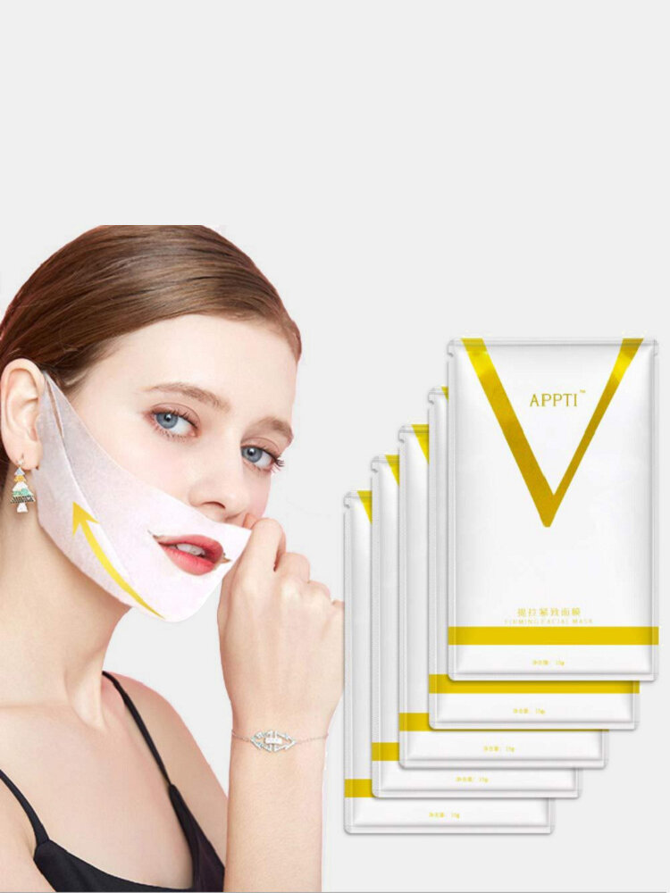 Rostro en forma de V Mascara Lifting facial reafirmante Oreja Mascara Antiarrugas hidratante Mascara