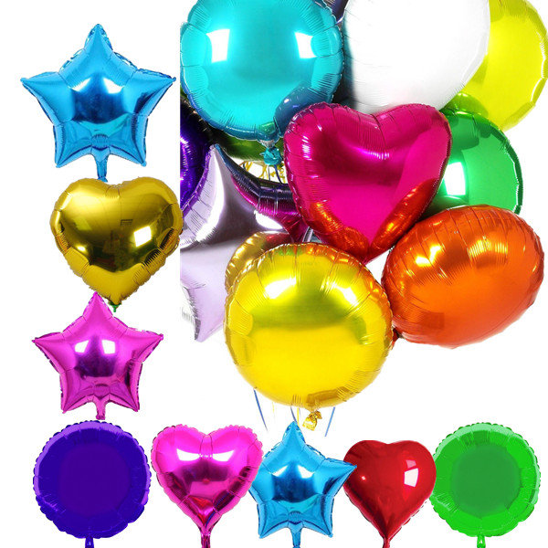 Star Foil Helium Balloons Wedding Birthday Party Supplies Decors