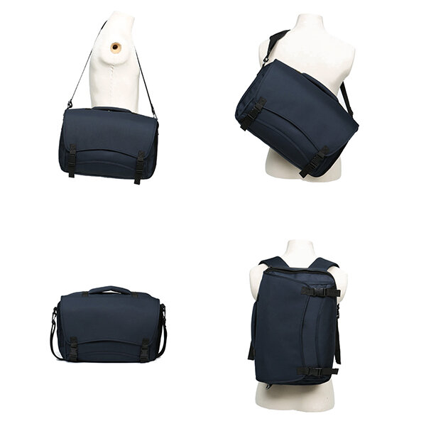 Oxford Multi-carry Multi-functional Casual Travel Crossbody Bag Handbag Backpack