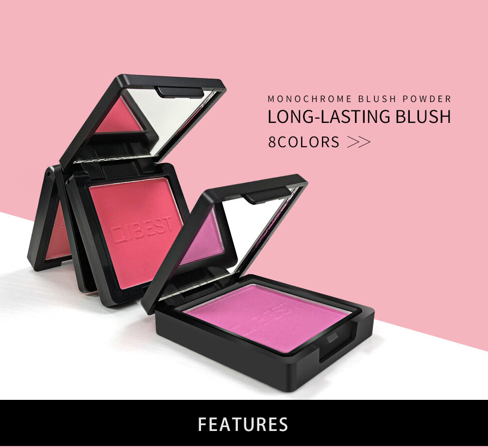 8 Colors Matte Blusher Powder Natural Lasting Glow Face Contour Professional Blusher Cosmetic