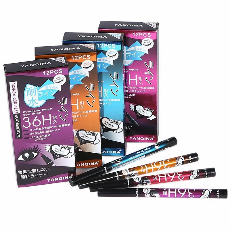 1pc Liquid Eyeliner Pencil Waterproof Professional Long-lasting Eye Liner Pen Makeup Tool