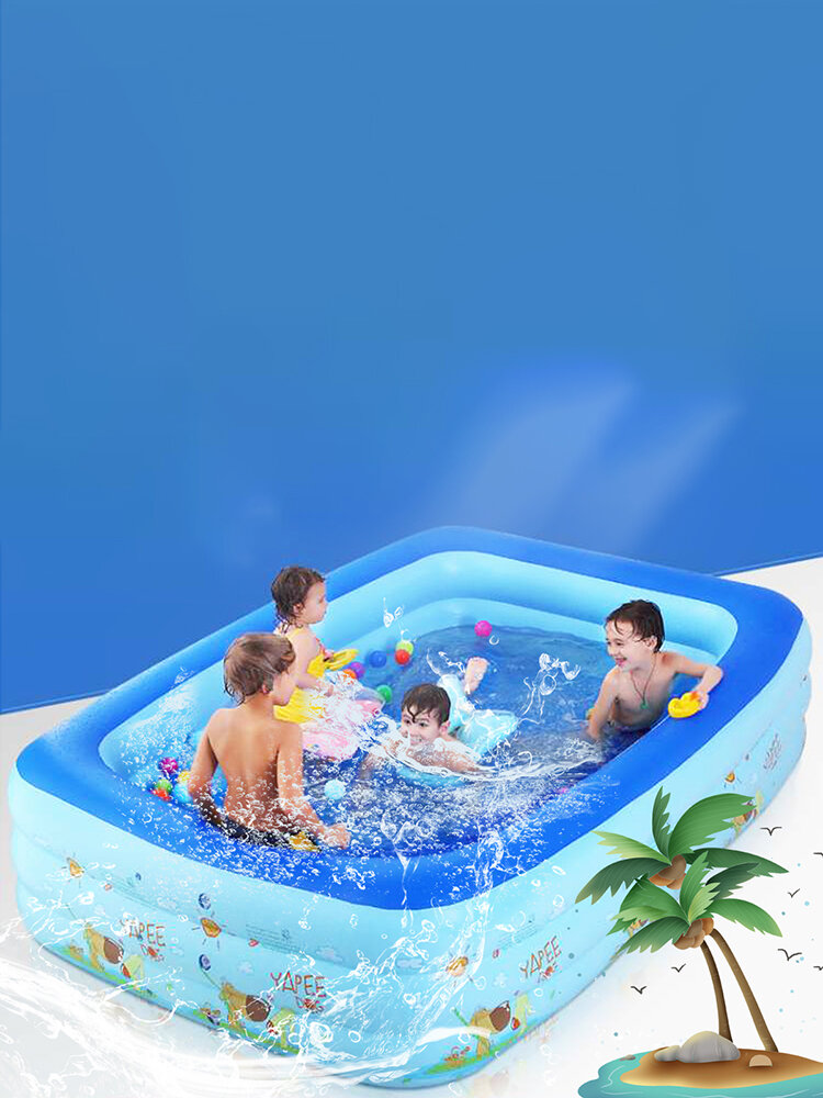 Summer Inflatable Children's Pool Swimming Center Water Park Foldable Pools