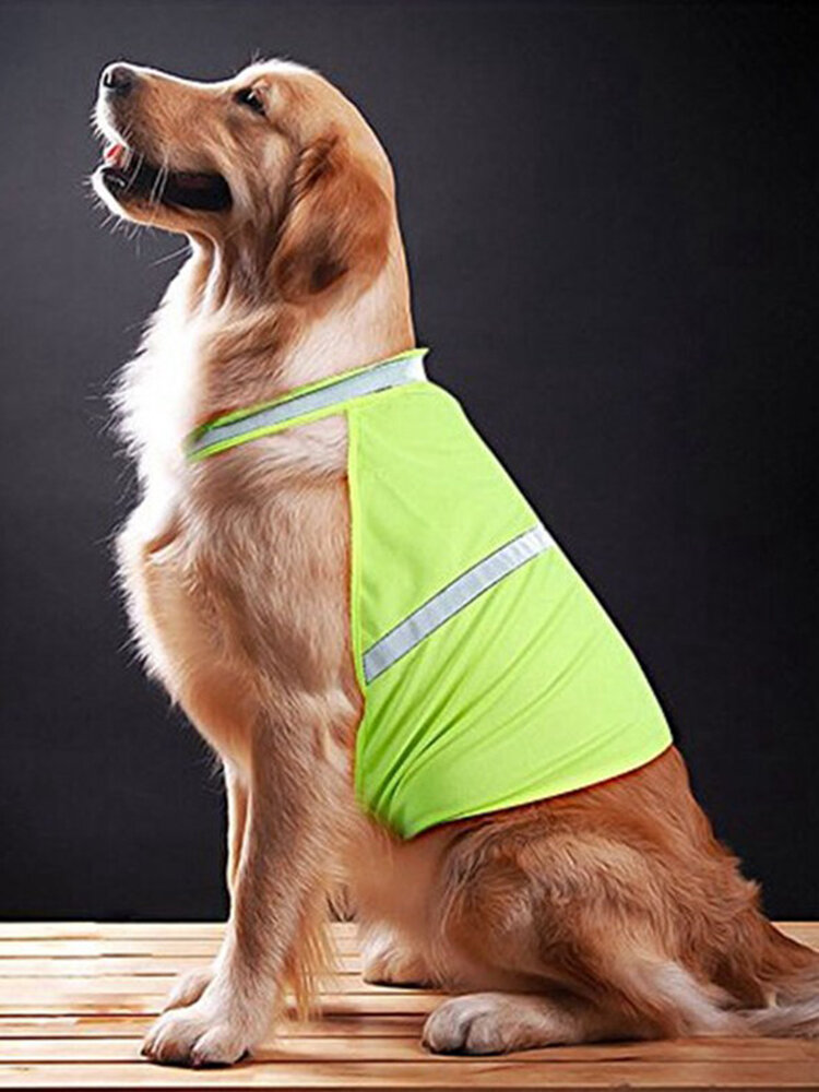 2 Colors Pet Dog Reflective Night Clothing Puppy Night Safety Vest