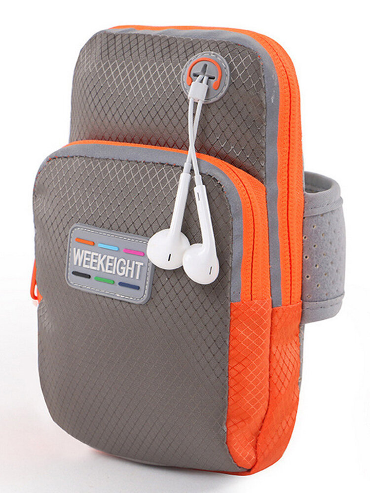 Fashion Night Running Ultra Light Arm Bag Multi-function Reflective Waterproof Outdoor Bag