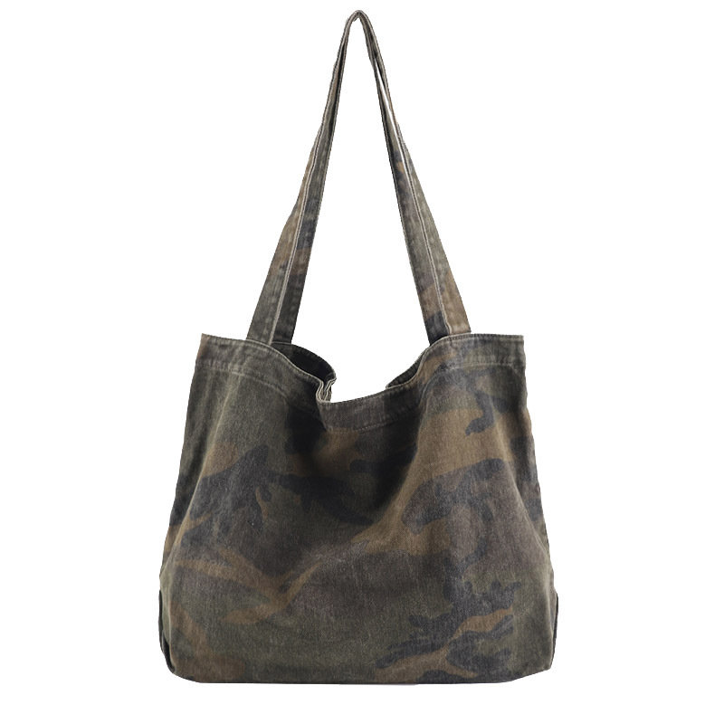 Women Casual Large Capacity Camouflage Handbag Shoulder Bag