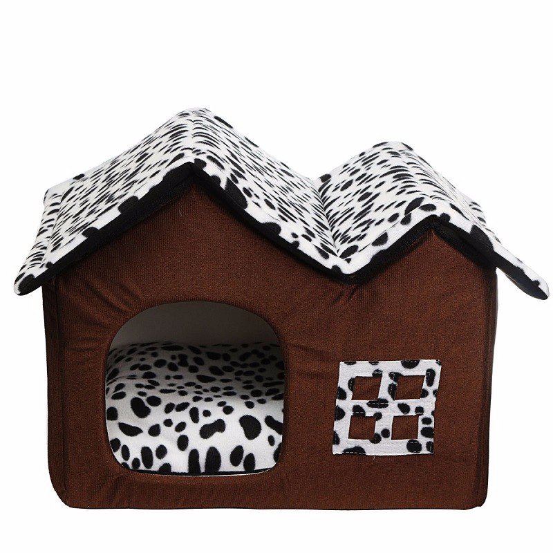 Portable Luxury Pet Dog Cat Bed House Warm Mat Snug Puppy Bedding Home Soft