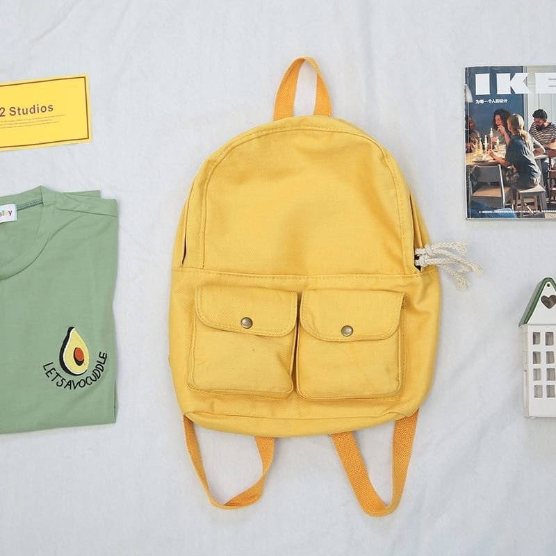  Large-Capacity Multi-Functional Canvas Backpack
