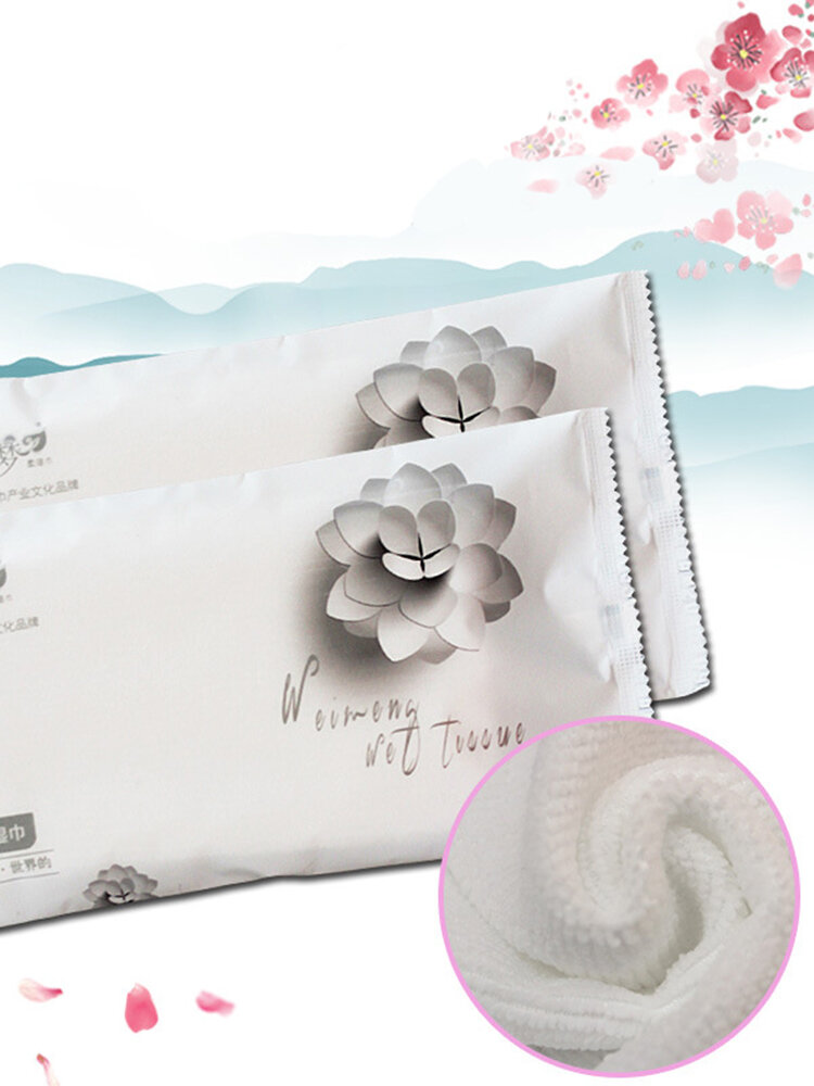 Disposable Cleaning Wipes For Hotel Travel Soft Delicate Cotton Wet Towel Wet Tissues Baby Skin Care